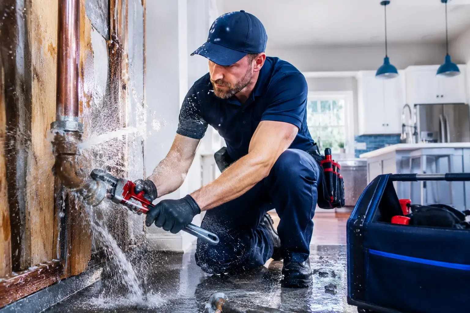 Local emergency pipe repair professionals in Bay Springs, MS